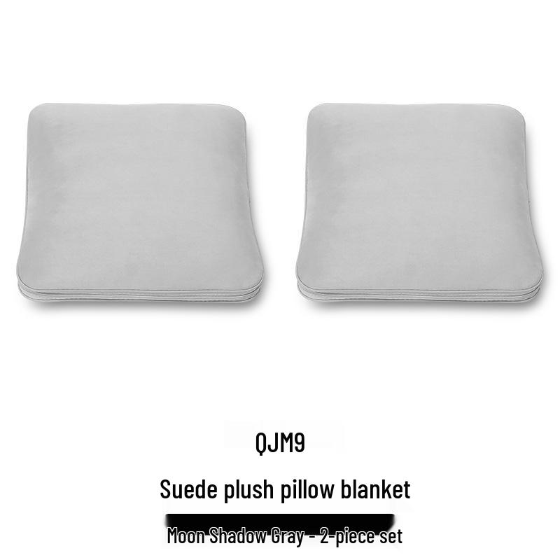 Multi-functional Suede Plush Pillow/Air Conditioning Blanket/Car Accessory