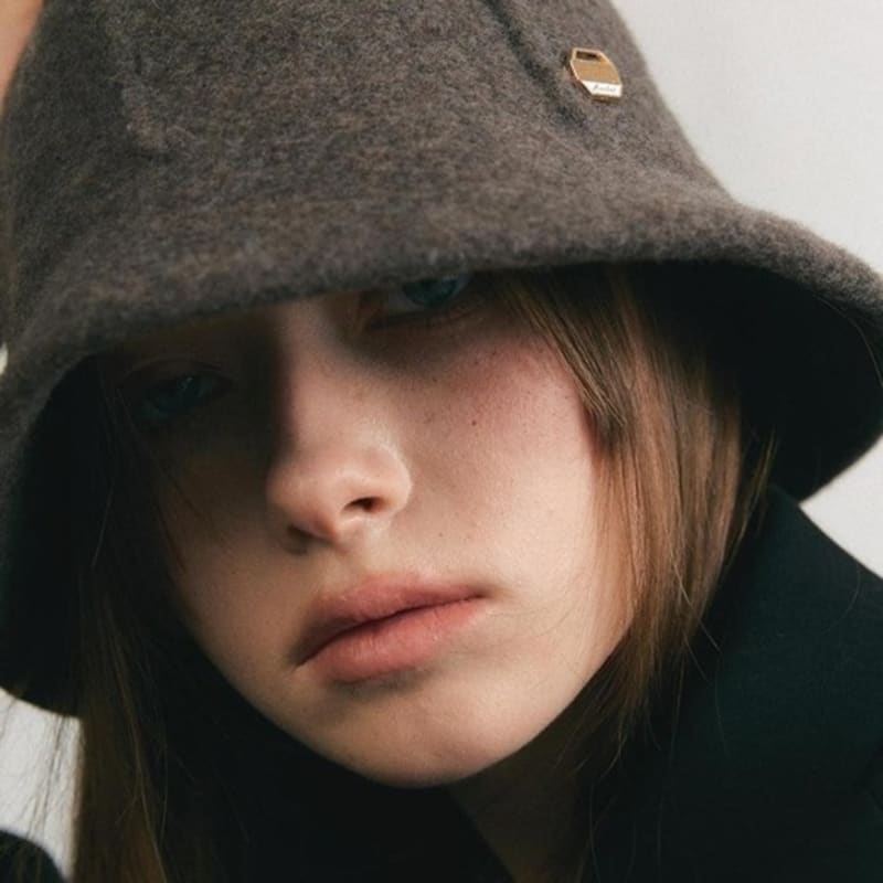 

ACCLET Шерсть 100% Однотонная Фетровая Шляпа H018_СЕРЫЙ gray