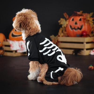 Halloween Haustierkostüm Verkleiden Haustierkleidung Hund Cosplay Halloween Jumpsuit Haustieroutfit Festlicher Reiz Für Paraden Spieltreffen