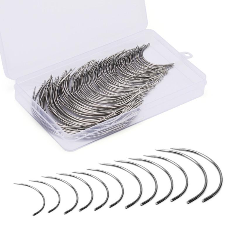 

Набір вигнутих голок Шкіряна швейна голка Сідла Голка для оббивки Голка для вишивки Шкіряний інструмент для рукоділля 1