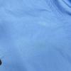 MIUMIU 22SS MK1626 Logo Embroidered Oversized Poplin Long-Sleeve Shirt Tops 40 blueUsed