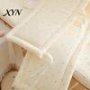 Breathable Cotton Crib Liner Bumper Pad for Newborns, Anti-collision Fixed Quilting Durable Bed Surround Liner, Easy Install Soft Protective