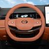 For GAC Trumpchi S7 S9 2026 2026 Leather Car Steering Wheel Cover Ultra-thin Anti Slip Car Handle Covers Interior Accessories