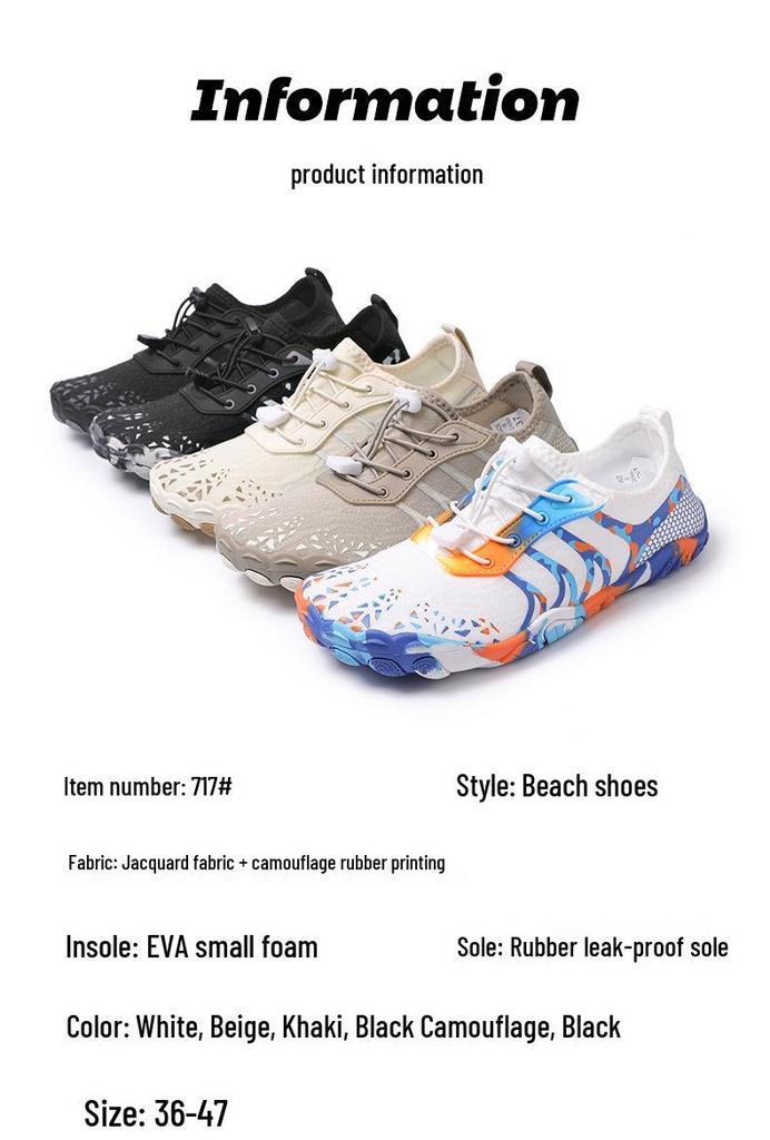 Breathable Non-slip Outdoor Creek Shoes for Men & Women - Lightweight Water Shoes for Fitness, Yoga & Sports