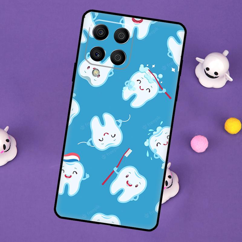 

Смешной чехол для Samsung Galaxy M20 M30s M33 M13 M23 M53 M15 M55 M31 M51 M14 M34 M54 M32 M52 с рисунком про стоматологию Samsung M55