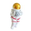 Space Themed Decoration Cartoon Astronaut Resin Refrigerator Magnet, 3D Flying Saucer Fridge Magnet Theme for Kitchen Office Whiteboard Cabinet