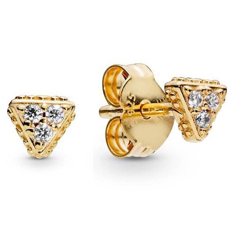 Boucles d'oreilles à tige en forme de cœur étincelant authentiques à main levée avec cristal pour femmes, en argent sterling 925, cadeau de mariage, bijoux de mode