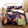 Love Chunibyo Other Delusions Beding Set Printed Bed Linen Set With Pilowcase Bed Soft Duvet Cover Single Double Quen Super King-Sized Dimensionsd