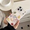 Korean Style Illustrated Graffiti iPhone 17/16 Pro Max Double Layer IMD Case
