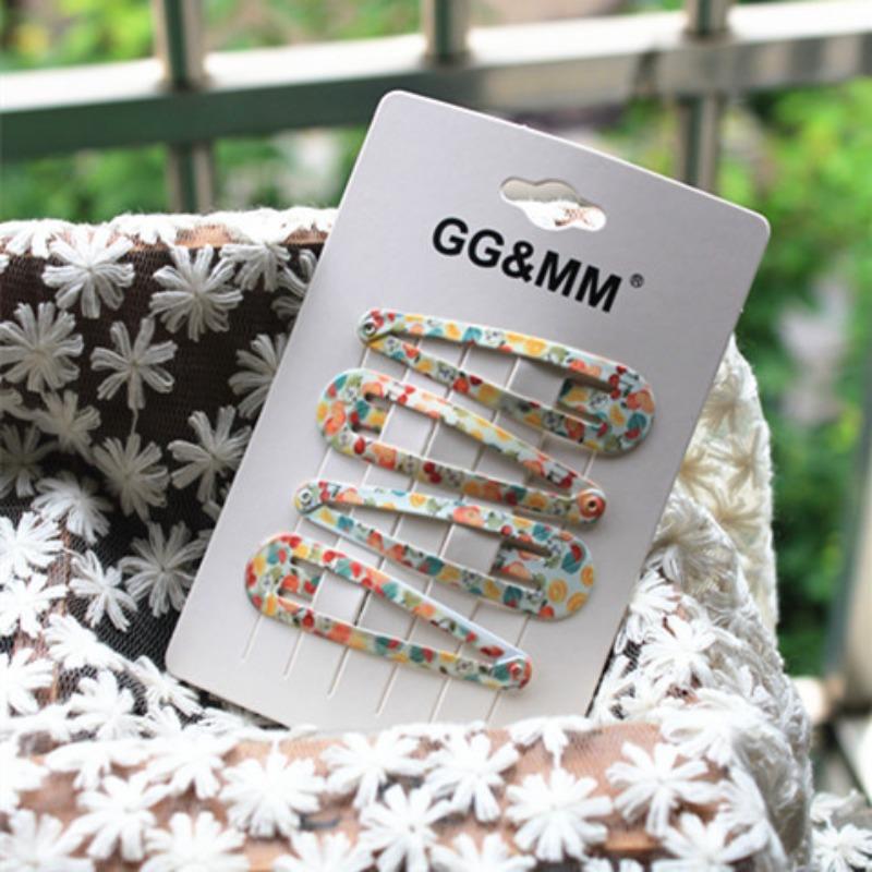 4pcs Jewelry  Hair Accessories Colorful Hairpins  BB Clips  Set of 20 Headdresses  Bangs Clips