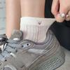 Cute Little Bear Embroidered White Sock Summer Lightweight Short Socks for Children, Breathable Mesh Summer Boat Socks