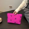 Multi-functional Bow Cosmetic Bag Embroidery Sanitary Napkin Storage Bag Sweet Toiletry Bag  Women
