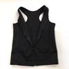 Men Sauna Vest Breathable Adjustable Zipper Closure Weight Loss Waist Training Tank Top for Daily Workout Black L