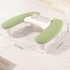 Curved Nail Desk Hand Rest with Phone Holder, Raised Manicure Support for Practice Stations, Home Use, and Salons