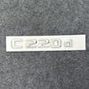 3D ABS Buchstaben E220d GLC220d C220d C250d GLE350d 4Matic Emblem für Mercedes Benz W205 Auto Kofferraum Aufkleber