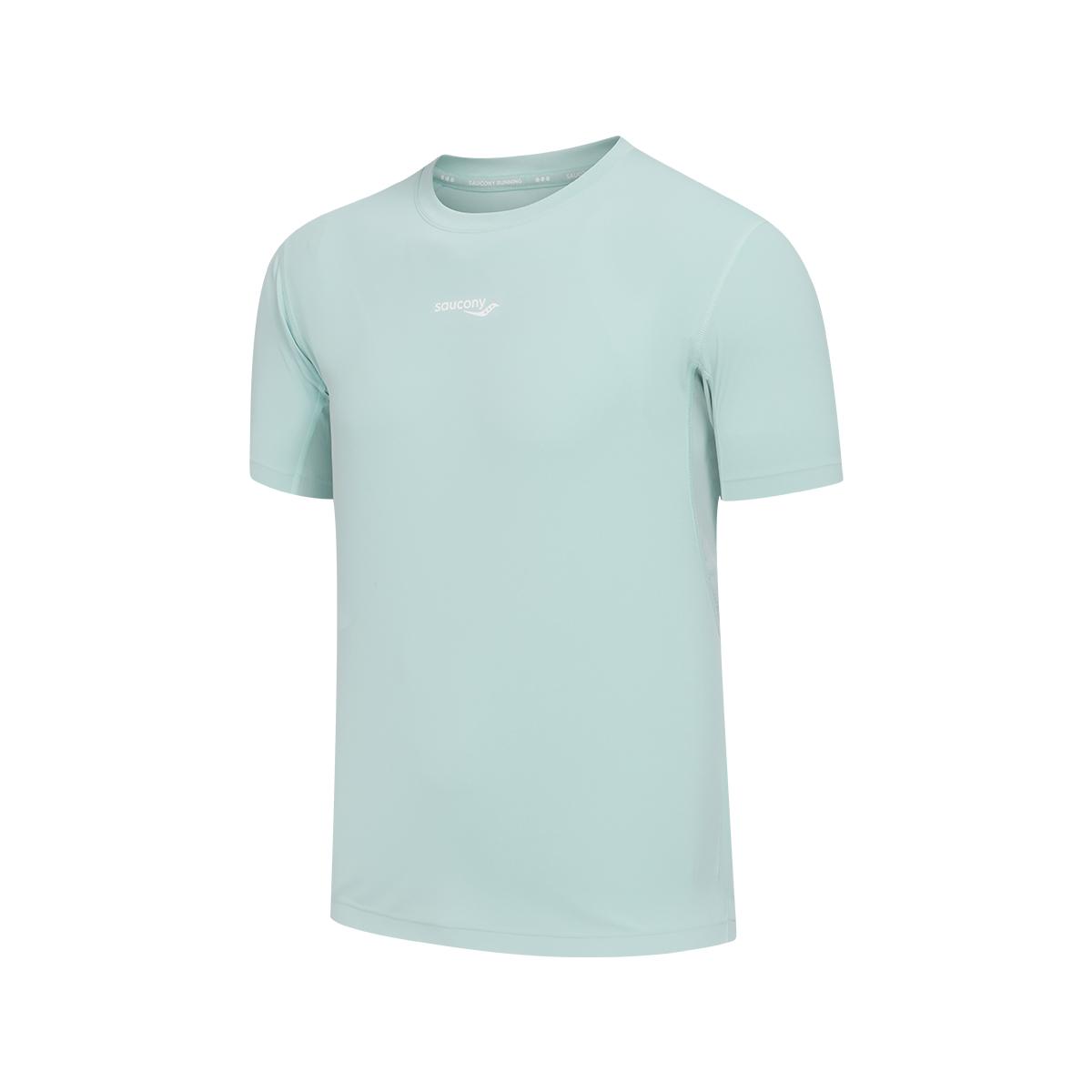 Saucony Round Neck Pullover Versatile Short Sleeve T-Shirt Men Tops SR2269ST06T-BL166 S