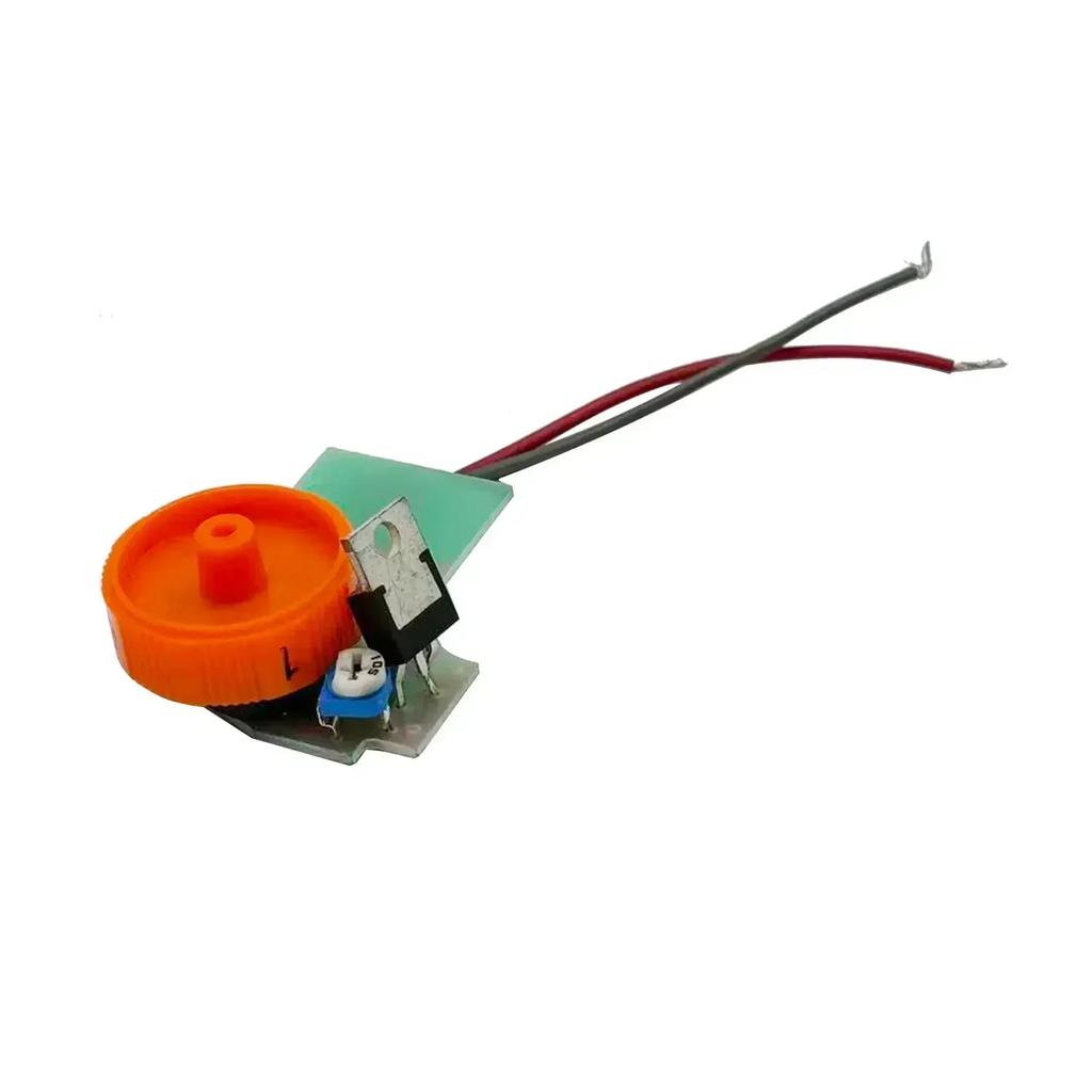 Hair dryer and dust blower speed control regulator with 6 speed switch suitable for high power power tools and DIY enthusiasts