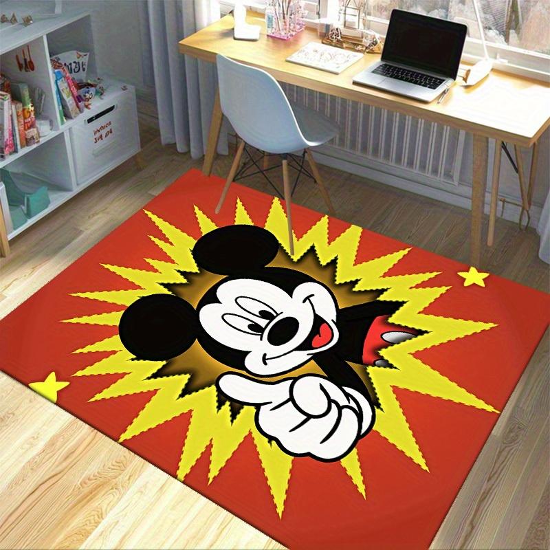1pc,Mickey Mouse Themed Home Office Chair Rug Outdoor Gift Carpet DecorL067