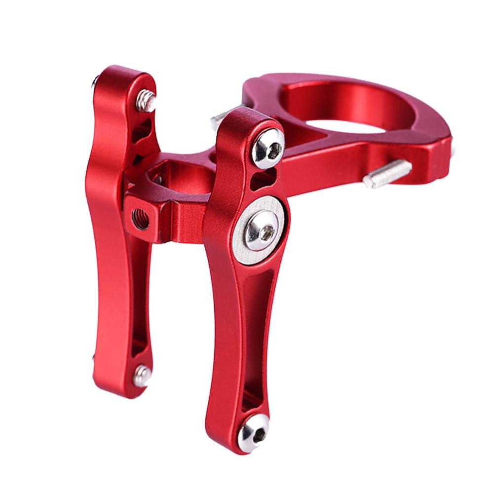 Bike  Bottle  Mount  Adapter Bike Handlebar Seat Post Bottle Cage Clamp Aluminium Alloy Double Buckle Kettle Holder