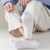 Male Spring and Summer Thin 5A Antibacterial Deodorant Sweat Shallow Mouth Invisible Socks