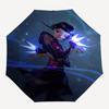 1pc KPop Demon Hunters ZOEY3 Umbrella, Sun Protection, And UV Shielding. It Has Eight Sturdy Ribs for Outdoor Use And Perfect Gift