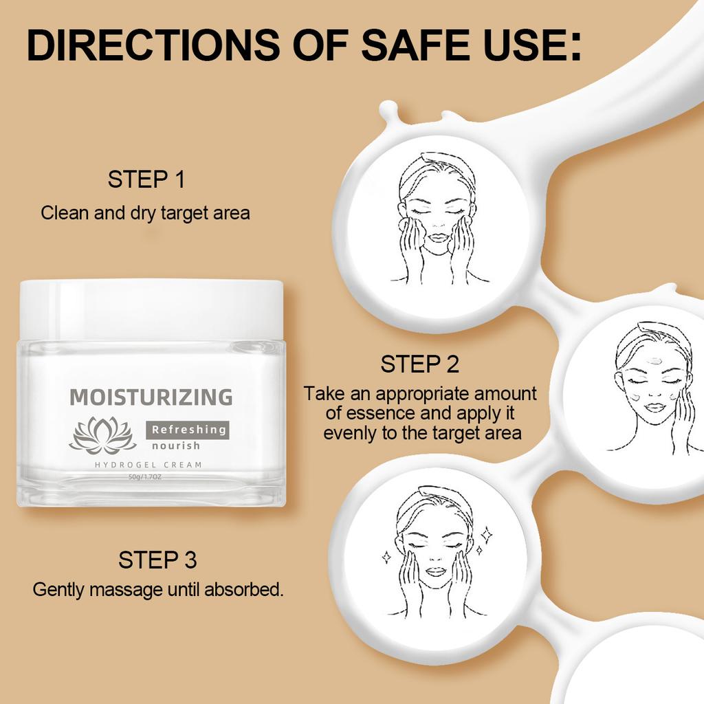 Nourishing Water Gel Cream 50g – Deep Hydration & Skin Firming