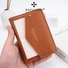 Women's Baellerry Color Block Short Wallet - Fashionable Multi-card Slot Zipper Coin Purse Card Holder
