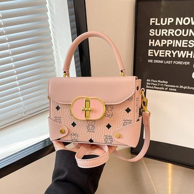 Handbag Bag Women's New High-end Shoulder Bag Retro Texture Versatile Messenger Small Square Bag