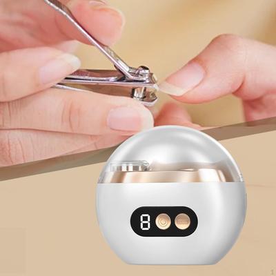 Electric Nail Fingernail Trimmer Automatic Grinding,with Scraps Storage for Boys