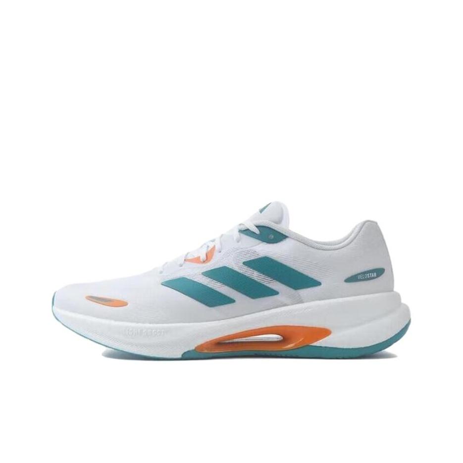 Adidas Velostar Comfortable Soft Cushioning Casual Running Shoes Unisex Sneakers White KI6018