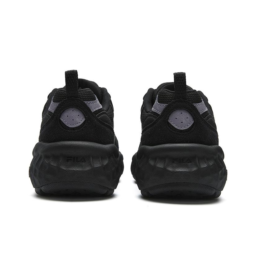 FILA Muffin Shoes Fashion Personality Trendy Retro Classic Versatile Sports Comfortable Wear-Resistant Lightweight Low-Top Casual Shoes F12W541106FBK