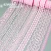 (10 Lace/lot) White Fabric Webbing Decoration Lovely Gift Packing Material Ribbons Mix