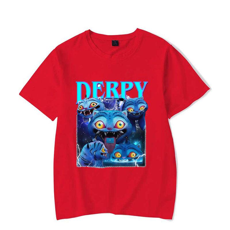 New Anime Kpop Demon Hunters Tiger Printed T Shirt Women Men Teens Fashion Hip Hop Harajuku Casual Short Sleeve Tops Tees