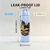 1PC Twisted Dragon Art 750ml Color Plastic Sports Water Bottle Leakproof Flip Straw Lid Suitable for Sports Office Home Use