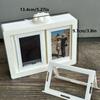 Rotatable Photo Frame Kpop Photocard Holder Idol Picture Frame Display Stand Desk Accessory Room Desktop Decor