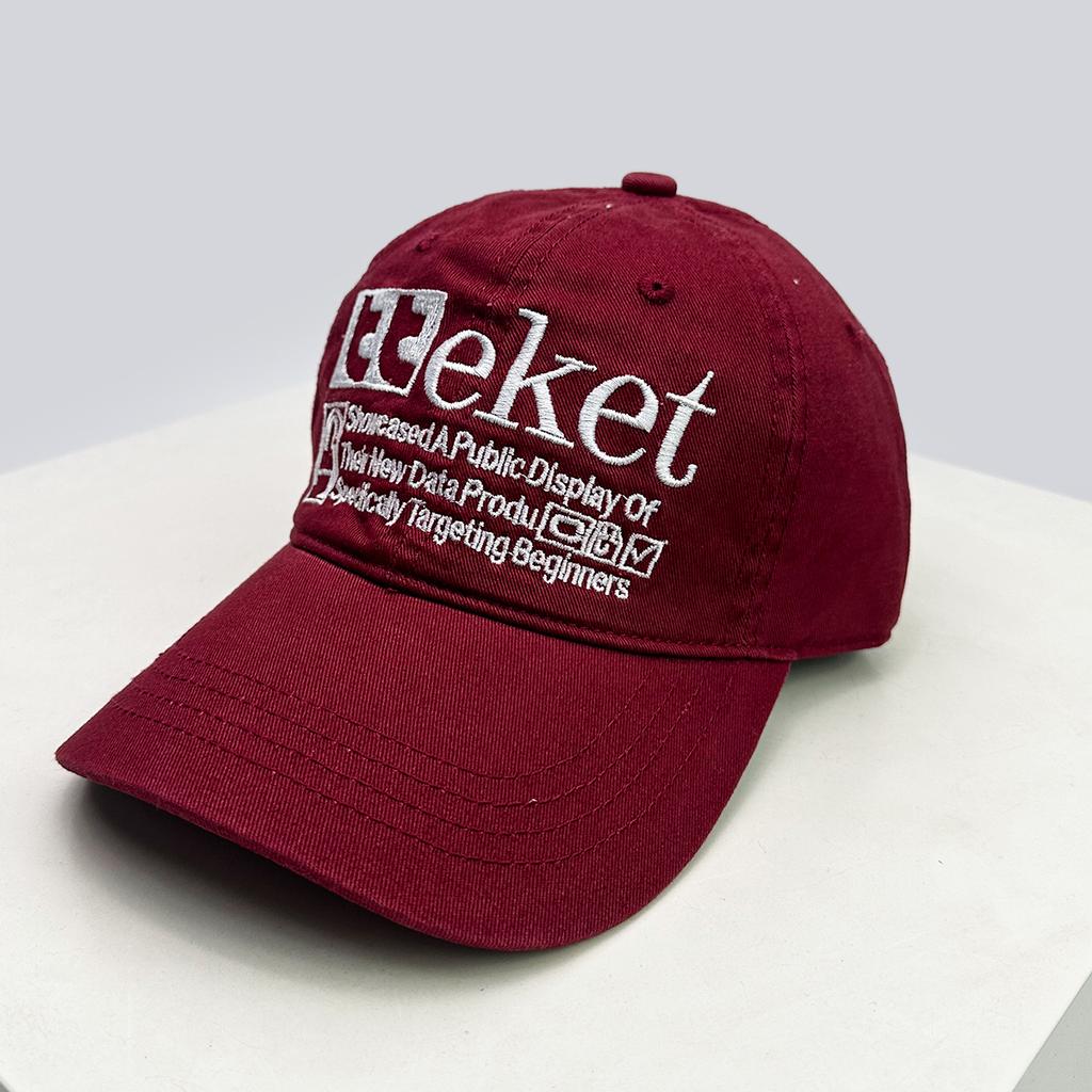 Baseball Stitching Embroidered Letterings Alphabet Street Urban Style School Old Vintage Women Men For Neutral Gender Fresh Caps Peaked Hats