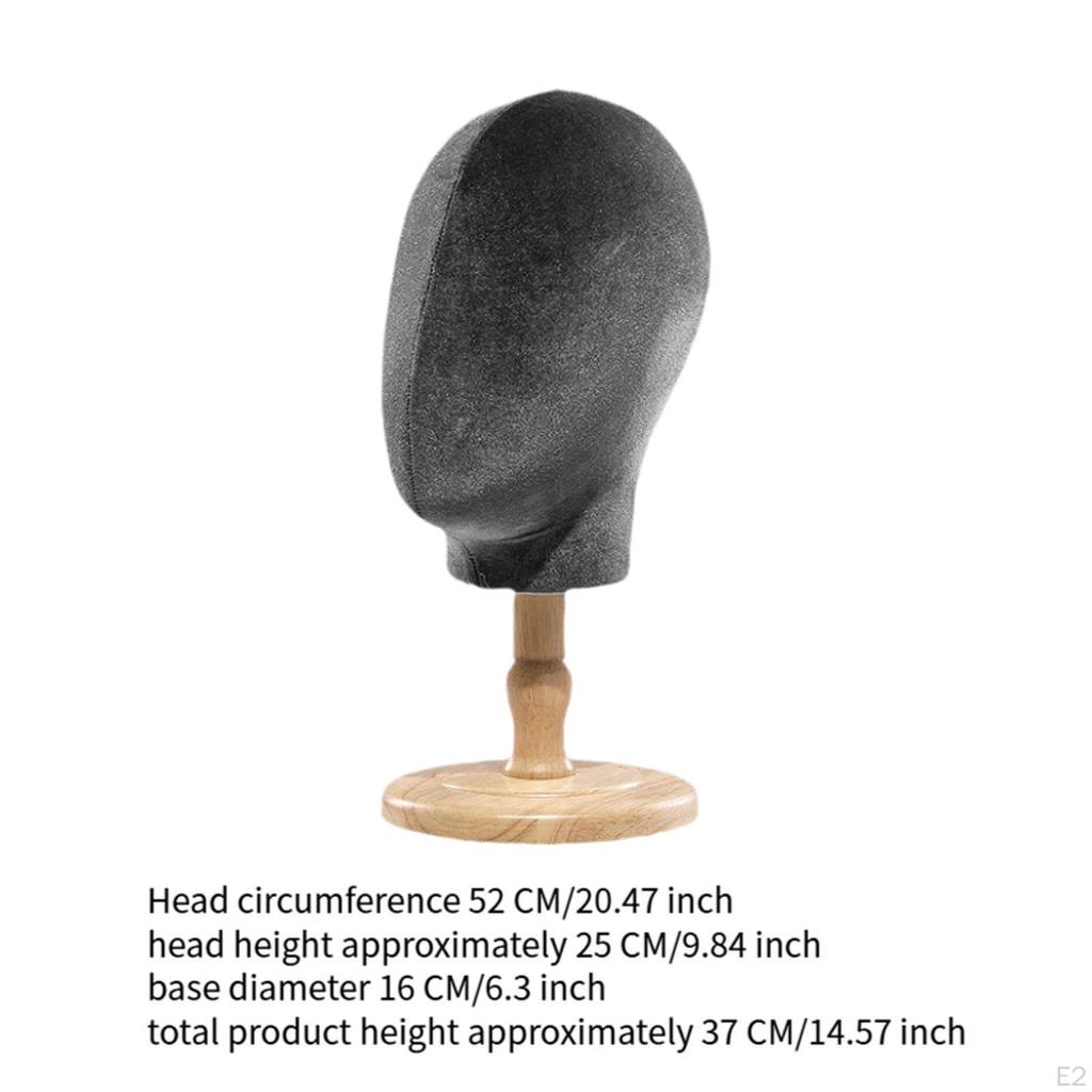 Mannequin Head Hat Display Holder Styling Multipurpose Wig Stand Manikin Model for