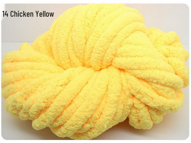 Winter DIY Super Dicke Isländische Wolle Handgewebter Schal & Mütze Garn