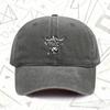 pc Retro Washed Hat with Scottish Highland Cattle Mens And Womens Solid Baseball Cap Suitable for All Seasons Ideal Gif