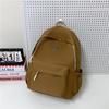SchoolbagYZ Korean Version Ins Niche Casual Schoolbag for Women, High School Students, College Students, Water-proof Backpack, Light Travel Backpack