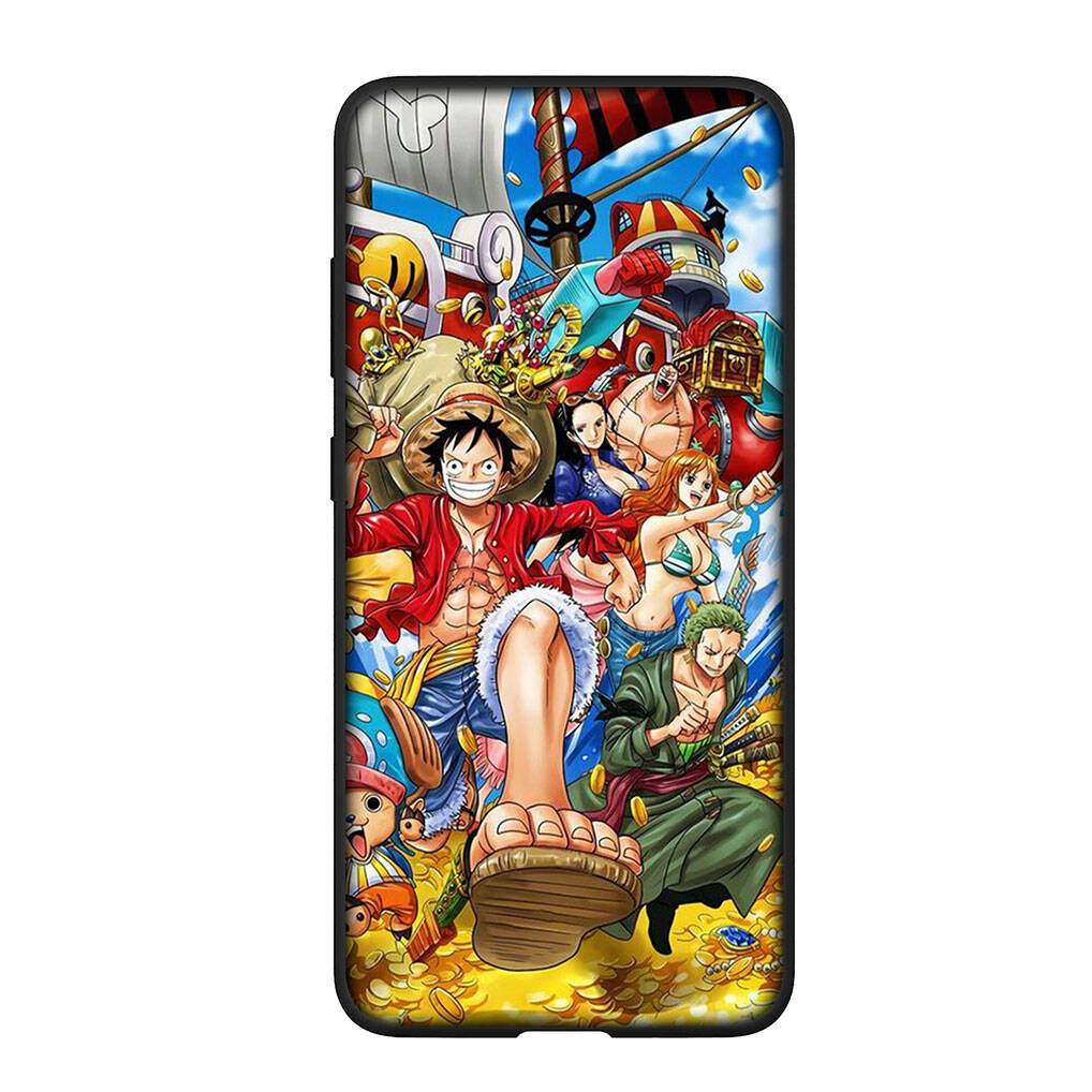 Für Samsung Galaxy S25 S24 S23 S22 Ultra FE Plus A17 A37 A57 A56 A55 A06 A16 A15 A36 A26 A35 A05 A25 A54 A34 Handyhülle Luffy Poster Gear 5 One Piece