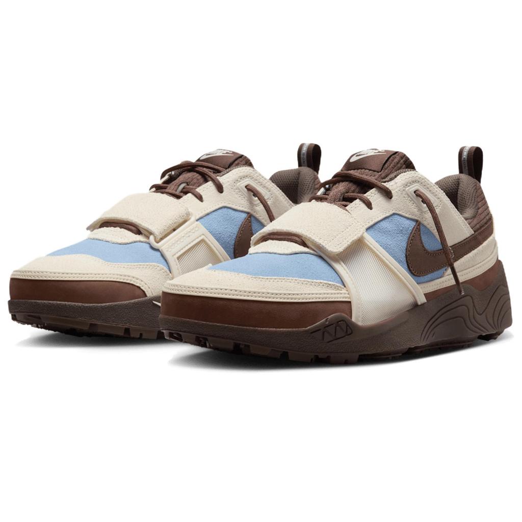 Travis Scott X Nike Zoom Field Jaxx Leche Blue Unisex Sneakers Baroque-Brown Pale-Ivory Light-Chocolate HQ3072-400