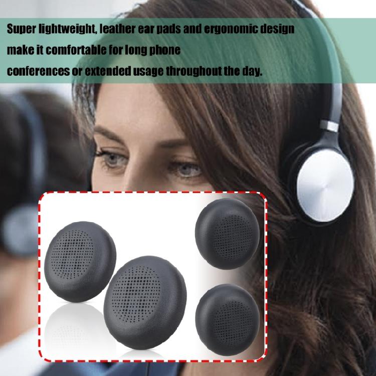 Soft Headphone Ear Pad Replacement Enhances Noise Cancelling Washable Ear Cushions For BH72 BH76 Extended Listening