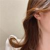 Orecchini Pendenti Lunghi con Nappa Trendy Coreani 2024 - Design Versatile Dongdaemun per Donne