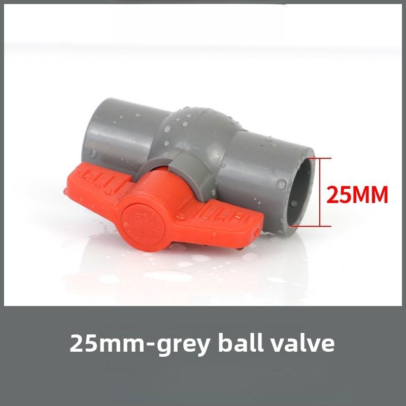 Diametru Interior 20/25/32/40mm Robinet Sferic PVC 3 Culori Opțional Slip Instalații Sanitare U-PVC Robinet Sferic Plastic Conector de Reparare Comutator Conductă