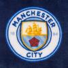 Manchester City FC Boys Crest Fleece All-Over Print Dressing Gown