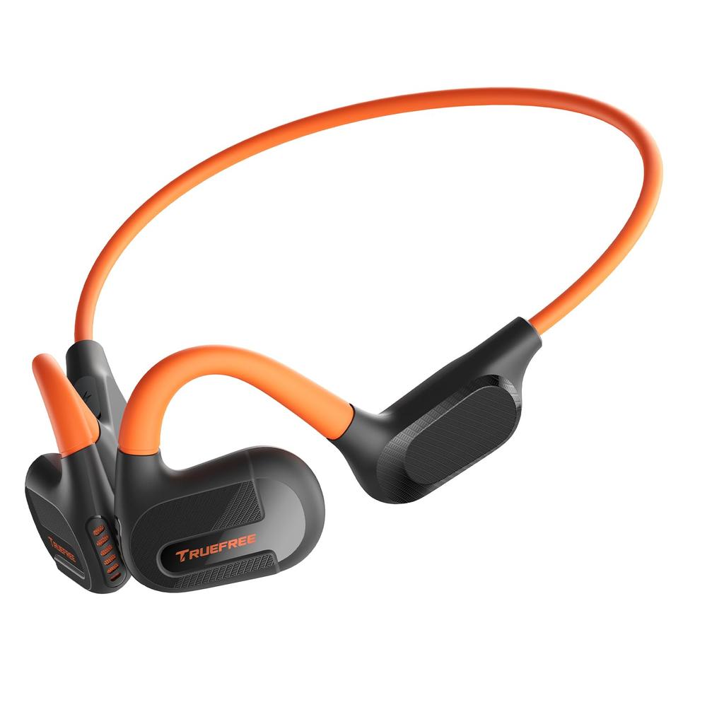 TRUEFREE F2 που μπλοκάρει το Bluetooth Ασύρματο λαιμόκοψη τύπου λαιμού, διαθέτει ακουστικά ανοιχτού αυτιού Bluetooth IPX4 26g με φυσικό αυτόματο δακτύλιο ζεύξης