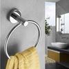 Steel Toilet Stainless Roll Holder And Towel Ring Set Wall Mounted Bathroom Tool