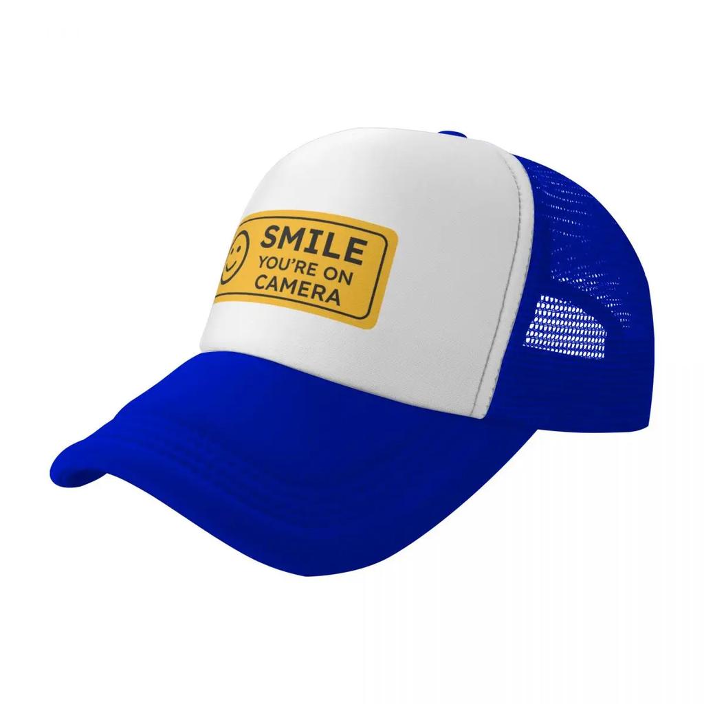 Smile Youre On Camera Baseball Cap New Hat Golf Wear Funny Hats Unisex Caps Women's