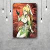 Sword Art Online Vintage Tin Sign Home Decor Wall Decor Art Wall Mural Room Decoration Decor Retro Metal Sign Plate Bar Posters